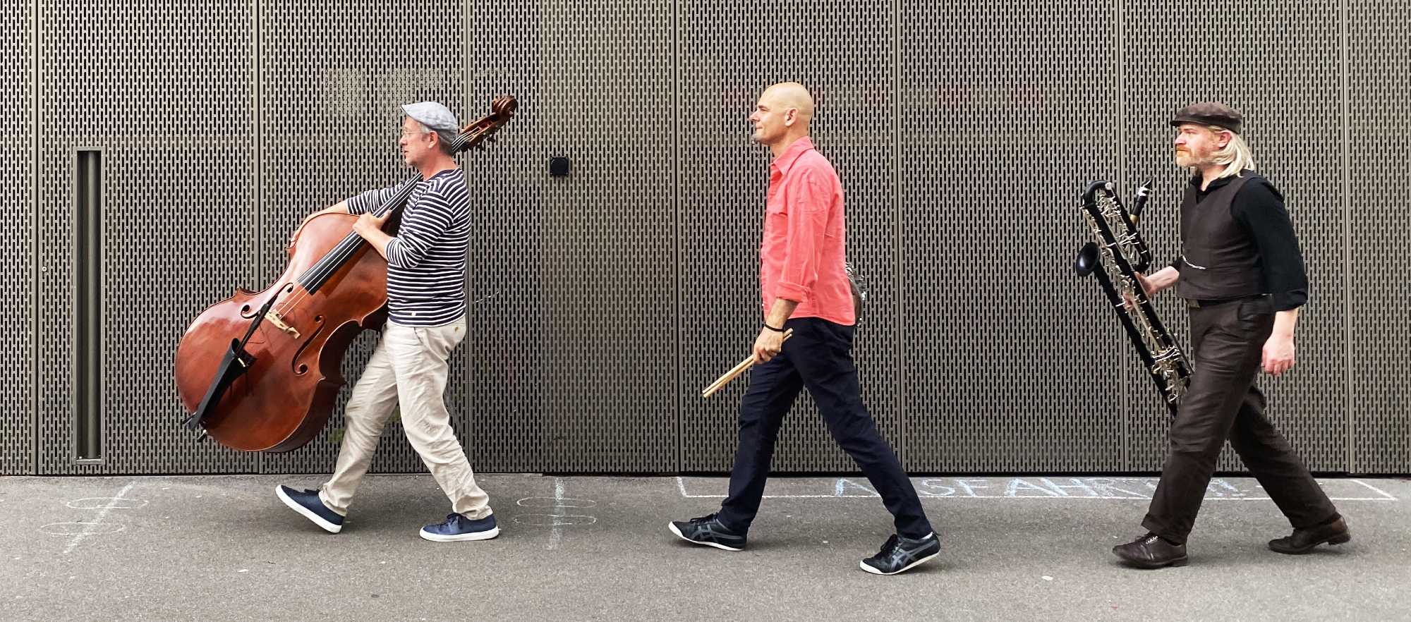 Stroeiner am marschieren